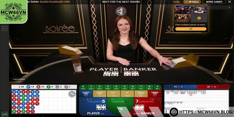 Baccarat live đầy kịch tính