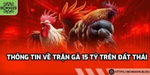 Thông tin về trận gà 15 tỷ trên đất Thái